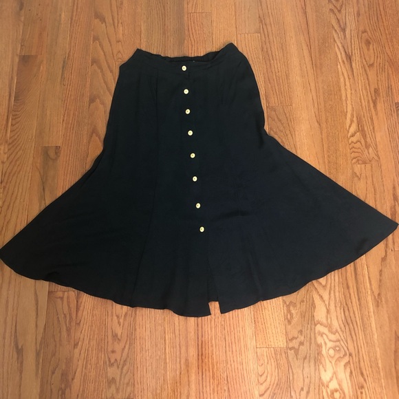 Karen Kane Dresses & Skirts - Karen Kane Vintage Midi Skirt Button Front